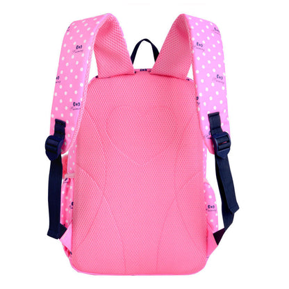 Korean princess style backpack with bags